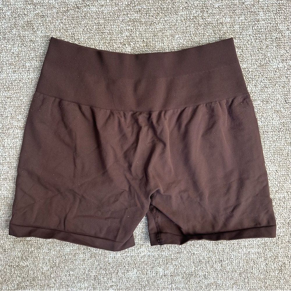 Aurola Brown Shorts